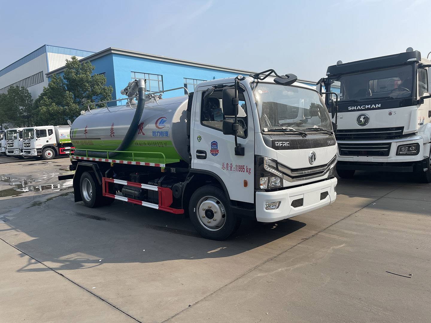 bg大游专汽东风多利卡8方吸粪车